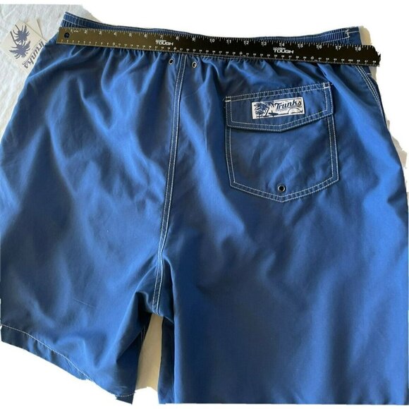 Trunks Surf And Swim Co. Navy Blue Swami Board Shorts NWT Size 2XL - Picture 5 of 10
